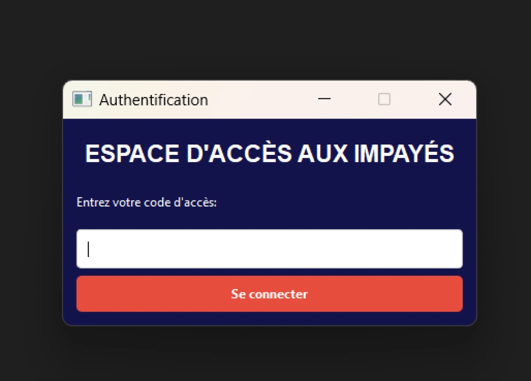 Système de Gestion des Impayé